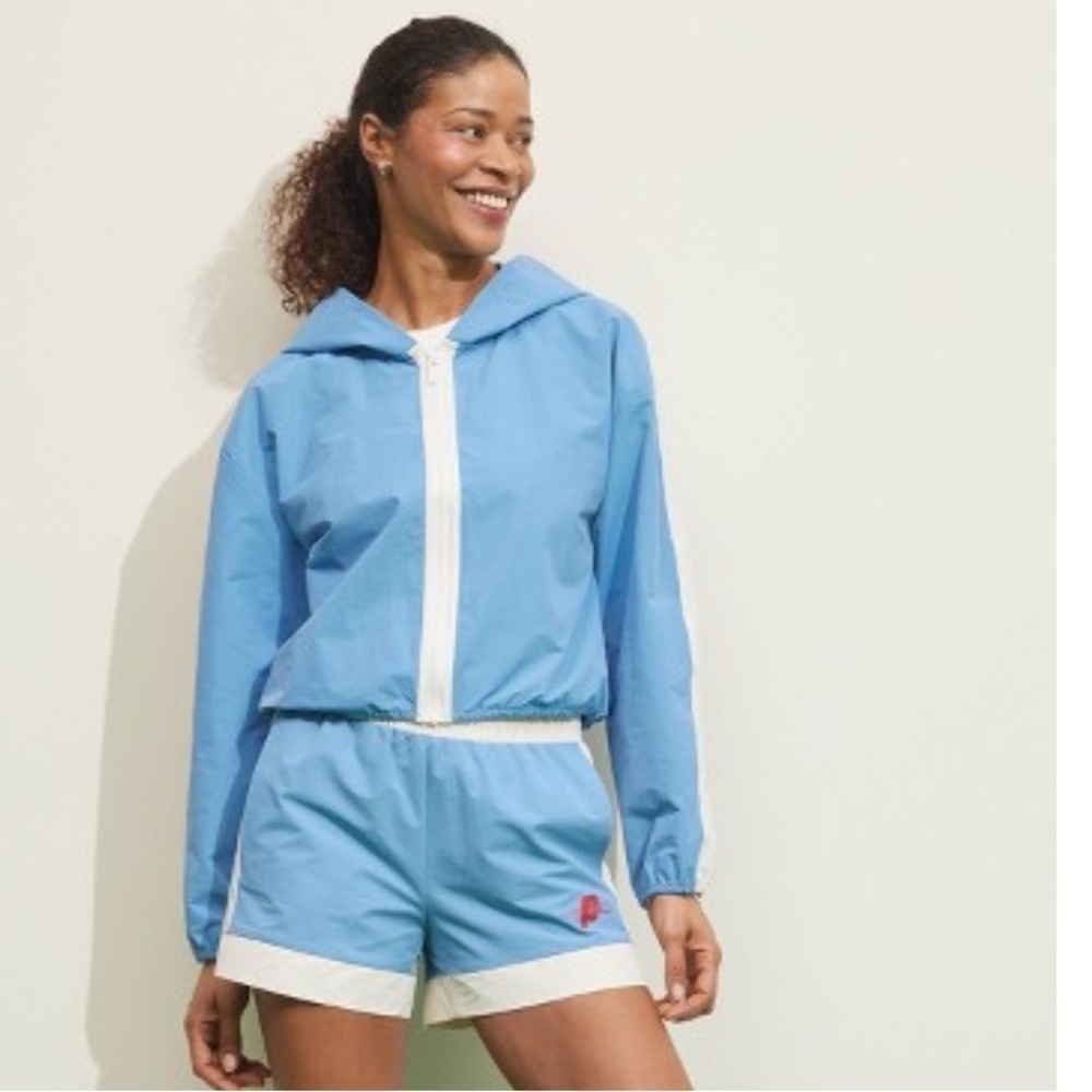 Prince Pickleball X TARGET Woven Zip-Front Hooded Jacket LARGE NEW!